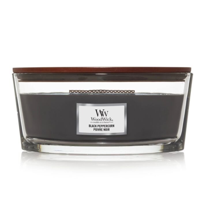 WoodWick Black Peppercorn Ellipse Jar